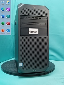 初期保証 正規Win11オフィス付 クリエーター Quadro P2000 Xeon W-2135（i7-9700K相当）32GB M.2 SSD1TB HDD2TB DVD WiFi HP Z4 G4 A-1949