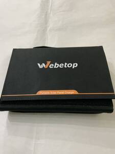 1924 Webetop Portable Solarpanel Charger 折りたたみ式ポータブル充電器