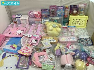 14 【同梱不可/現状】 サンリオ グッズ まとめ売り ハローキティ シナモロール ポムポムプリン 他 フィギュア ミラー 他 a｜# 52 74