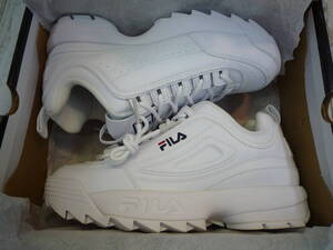 靴88-192♪【送料未定・約80～】FILA DISRUPTOR2 US8 26㎝ F0540-0001