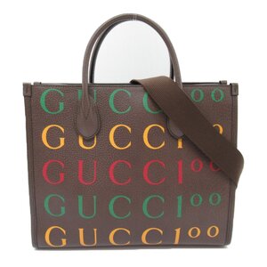 グッチ GUCCI 100 2Wayトート ブランドオフ GUCCI GGキャンバス トートバッグ コーティングキャンバス 中古 レディース