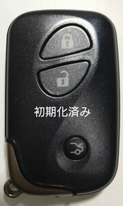 初期化済トヨタ レクサス純正3ボタンスマートキー 基盤番号271451−0310新品電池サービス⑱