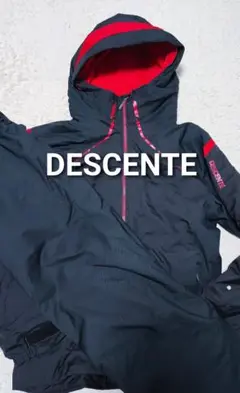 デサント DESCENTE スキーウェア 上下 セットアップ メンズM 雪山