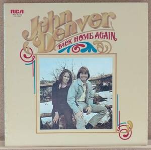 LP(帯付き：補修する) ジョン・デンバー John Denver/バック・ホーム・アゲイン BACK HOME AGAIN【同梱可能6枚まで】0522