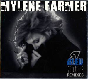 MYLENE FARMER (ミレーヌ・ファルメール) : BLEU NOIR シングル2種(通常盤＋リミックス盤）輸入仏盤・新品未開封品　廃盤