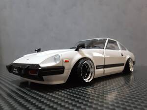 アシェット Hachette 1/24 国産名車コレクション Vol.71 ニッサン フェアレディ280Z-L (1978)カスタム改 ローダウン