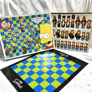 THE SIMPSONS 3-D CHESS シンプソンズ3Dチェス　フィギュア（162）未使用　当時物