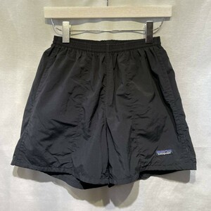 希少! ’01 patagonia バギーズショーツ 黒 ビンテージ ショートパンツ 黒 パタゴニア ビンテージ OLD 90s