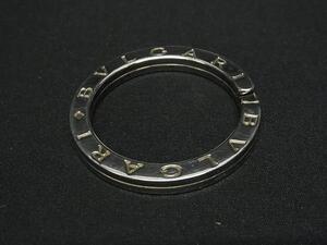 1円 ■美品■ BVLGARI ブルガリブルガリ SV925 キーリング ネックレストップ ペンダントトップ チャーム アクセサリー シルバー系 FI4258