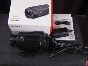 SONY ハンディカム Handycam FDR-AX60 動作品