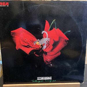 Scorpions 【Tokyo Tapes】RCA-9147〜48 SCORPIONS スコーピオンズ 蠍団 ハードロック 2LP