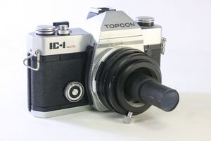 ジャンク★トプコン TOPCON IC-1 Auto+マクロレンズ？型番不明★シャッター変速不良★1881