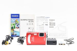 OLYMPUS Tough TG-310 レッド 防水デジタルカメラ(2329656