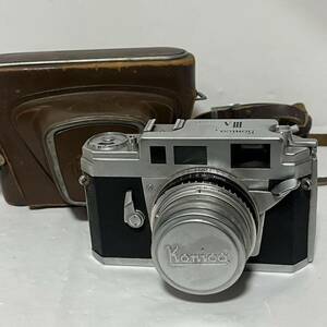 Konica コニカ IIIA 3A ⅢA フィルムカメラ Hexanon Konishiroku 1:1.8f=50mm 動作未確認 ジャンク品