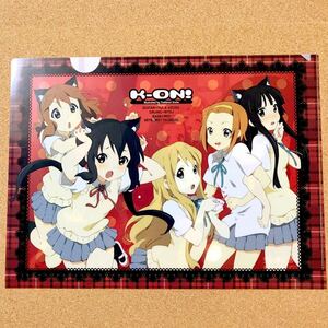 【送料無料】けいおん! K-ON! クリアファイル 猫耳　平沢 唯 秋山 澪 田井中 律 琴吹 紬 中野 梓 　放課後ティータイム HTT 京アニ