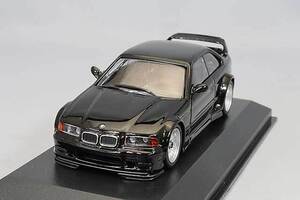 マキシチャンプス 1/43 BMW M3 E36 GTR 1993 ブラック