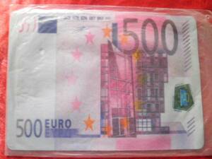 送料無料 未使用・美品 ユーロ紙幣デザイン マウスパッド