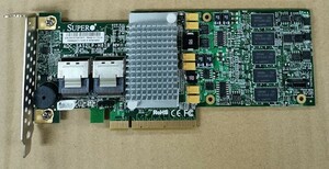 ●SuperMicro SAS6G対応 高速RAID AOC-SAS2LP-H8iR ファームアップデート済 [RAID 0, 1, 5, 6, 10, 50, 60/PCI-E x8/ロープロファイル]