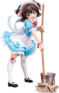 【新品】 アイドルマスター シンデレラガールズ 赤城みりあ ［おりこうメイドさん］ 1/7スケール PVC製 塗装済み 完成品 フィギュア 倉庫L