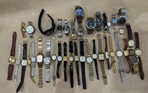 1円スタート 腕時計まとめ LANCEL SEIKO AUREOLE Q&Q ALBA CITIZEN CASIO など 腕時計 時計 メンズ レディース まとめ売り