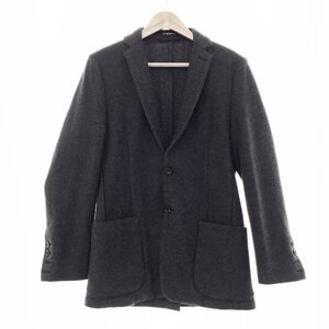 ●美品 コスチュームナショナルオム CoSTUME NATIONAL HOMME ウール テーラードジャケット メンズ44 グレー 長袖 アウター 2AB/92315