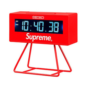 ★新品★Supreme Seiko Marathon Clock Red シュプリーム×セイコー マラソンクロック