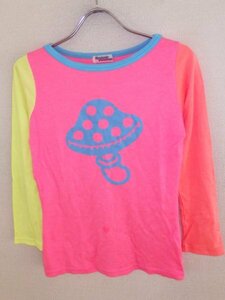 z5765HYSTERIC GLAMOUR★ヒステリックグラマー★キノコプリントTシャツ★日本製★レア★ヴィンテージ★VINTAGE★送料格安