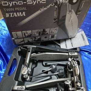 TAMA《タマ》 Dyna-Sync Drum Pedal 左利き用 Twin Pedal HPDS1TWL Left-Footed ドラム ツインペダル 専用ハードケース付き 