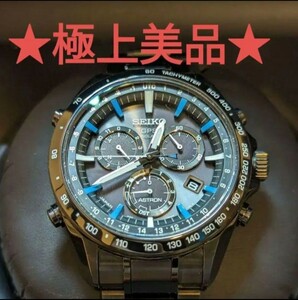 ★極上美品★黒×青アストロン　セイコー　SBXB013 ブラックベルト セイコー SEIKO ASTRON GPSソーラー