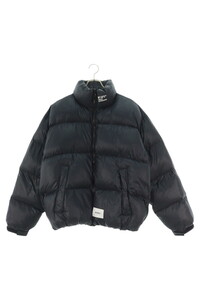 ダブルタップス 22AW 222BRDT-JKM04 BIVOUAC JACKET NYLON RIPSTOP サイズ:2 ロゴ刺繍ダウンジャケット 中古 OM10