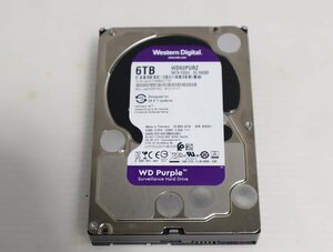 60☆動作品 WesternDigital WD60PURZ 6TB HDD 3.5インチ★3P-018