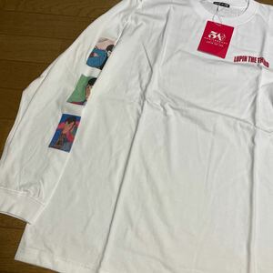 ルパン三世　ロンT 長袖　Tシャツ 50周年　カリオストロの城　宮崎駿