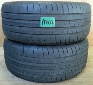 グッドイヤー★245/45R18★EAGLE F1 ASYMMETRIC5 (イーグルエフワン アシンメトリック5) バリ山　中古タイヤ2本 [Y1802C]