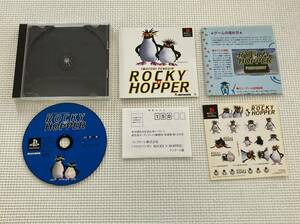 良品　23-PS-916　プレイステーション　イワトビペンギン ロッキー×ホッパー　動作品　PS1　プレステ1　☆シール付き