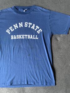 希少 80s adidas ビンテージ Tシャツ penn state カレッジ トレフォイル アディダス USA製 チャンピオン レインボー vintage