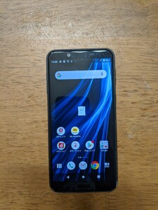 IY1073 docomo SIMフリー AQUOS sens2 SH-01L SHARP 4Gスマホ 簡易確認＆簡易清掃＆初期化OK 判定○ WebにてSIMロック解除受付手続済