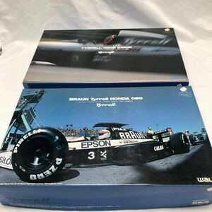 wave ウェーブ F1 プラモデル 未組立 2個まとめて ティレル ホンダ 1/24 ブラウン 中古 KN-Z7XP