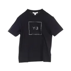 ワイスリー Y-3 カットソー SQUARE LABEL GRAPHIC SS TEE GV6060 BK コットン Tシャツ メンズ Used A