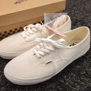 VANS AUTHENTIC V44CF FELT バンズ オーセンティック フェルト素材 28.5センチ ホワイト