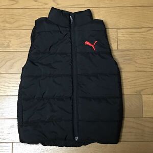 PUMA KID’S DOWN VEST size-XXS/3-4(着丈40身幅33) 中古(超美品) NCNR