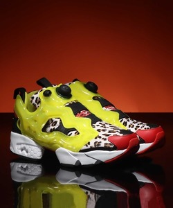 Reebok INSTAPUMP FURY atmos限定 レオパード・ハラコ シトロン 28cm