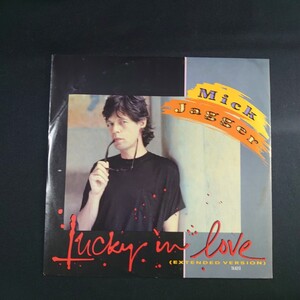 Mick Jagger『Lucky In Love』ミック・ジャガー/ #EYLP2857