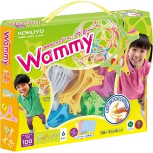 （まとめ買い）コクヨ ワミー Wammy ベーシック100 6色 計100ピース入り KCT-BC111 〔×3〕