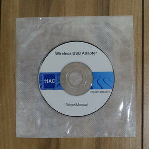 RTL8811/RTL8812 Wireless USB Adapter 11AC Driver/Manual ドライバCD