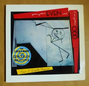 THE J. GEILS BAND「YOU’RE GETTI’ EVEN WITH I’M GETTIN’ ODD」米ORIG [EMI-AMERICA] ステッカー有シュリンク美品