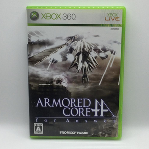 【中古】XB360）[動作確認済] アーマード・コア フォーアンサー XBOX360 ゲームソフト[240092222521]