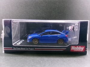 未開封 ホビージャパン 1/64 スバル WRX STI EJ20 ファイナルエディション (EJ20エンジンモデル付き) WR ブルーパール (1534-644)