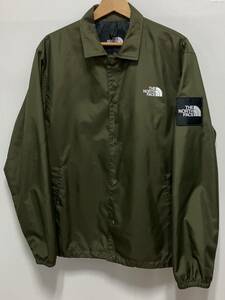 THE NORTH FACE ザノースフェイス NP72130／The Coach Jacket コーチジャケット ナイロンジャケット ジャケット カーキグリーン L