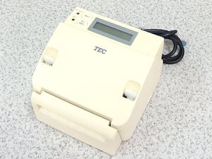 ■β 6台入荷 デスクトップサイズ TEC/東芝テック ラベルプリンタ B-LV4D-GS15-R 感熱 USB LAN 対応 印字良好　動作確認OK【0910-03】