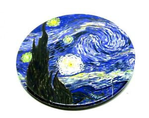 ゴッホ　星月夜　特大　缶バッジ　フィンセント・ファン・ゴッホ　グッズ　Vincent Willem van Gogh